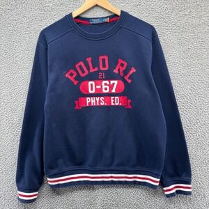 Polo Ralph Lauren Sweatshirt Mens Medium Crewneck Physical Education